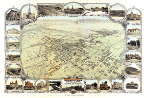 4803 Pictorial map Bakersfield California 1901.jp