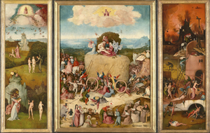 4876  Hieronymus Bosch triptico del carro de heno