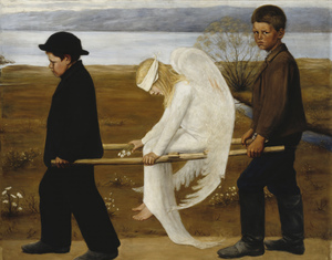 4988 The Wounded Angel Hugo Simberg
