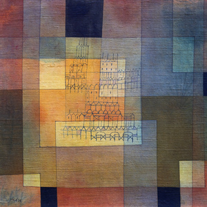 5103 Paul Klee Polyphonic Architecture 1930 paint