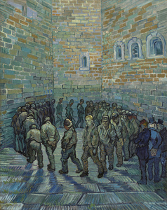 5130 Vincent van Gogh Prisoners Exercising 1890.j