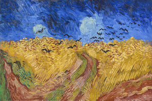 5132 Vincent van Gogh Wheatfield with Crows 1890.
