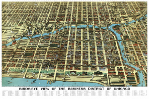 5218 Chicago   Illinois   1898 mapa pictorico vi