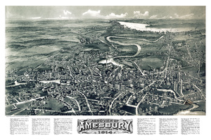 5339 Amesbury Massachusetts 1914 vintage pictoria