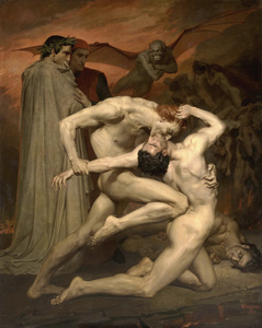5501 William Bouguereau Dante and Virgile