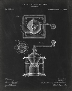 6000 Coffee Mill patent