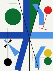 7293 Composition of abstract lines II