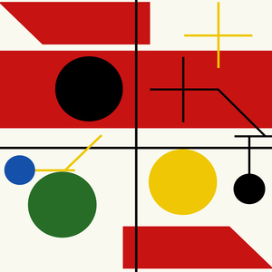 7295 Composition of abstract lines IV