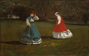 7433 Winslow Homer A Game of Croquet 1866