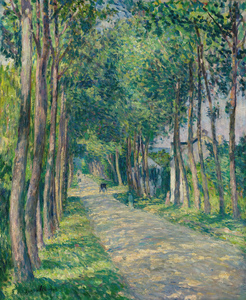 7596 Henri Lebasque Attelage Sur Une Route Ensole