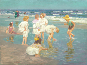 7673 A Holiday by Edward Henry Potthast