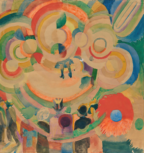 7681 Manege de cochons by Robert Delaunay