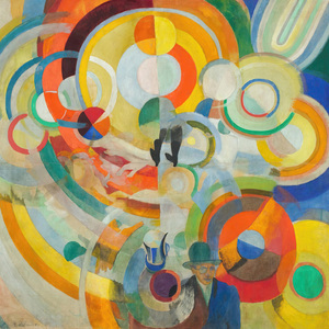 7704 Robert Delaunay Manege de cochons 1922