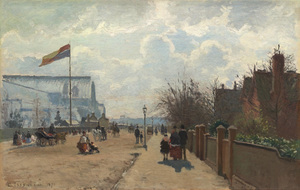 7709 The Crystal Palace by Camille Pissarro