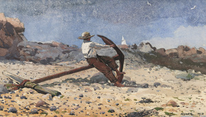 7914 Winslow Homer Boy with Anchor