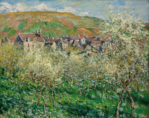 8133 Claude Monet Flowering Plum Trees 1879