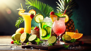 189 Tropica cocktail fruit juice refreshing drink