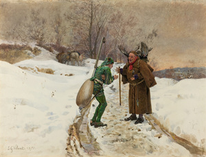 8266 Jehan Georges Vibert The Ant and the Grassho