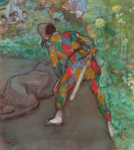 8319 Edgar Degas Harlequin 1885