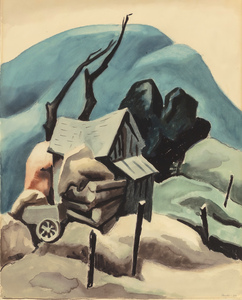 8341 Thomas Hart Benton Taney County Barn 1924.jp