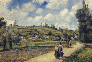 8450 Camille Pissarro Landscape near Pontoise the