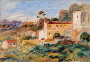 8456 Pierre Auguste Renoir Landscape Paysage 1911