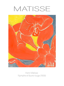 8517  Henri matisse Nymphe et faune rouge 1939.jp
