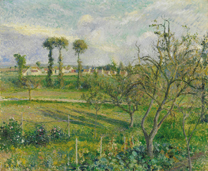 8658 Camille Pissarro Soleil Couchant Au Valherme