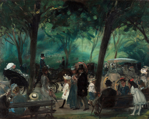 8687 William James Glackens  The Drive Central Pa