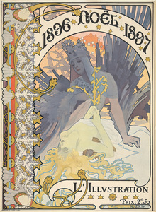 8736 Alphonse Mucha L’Illustration Noel 1896 1