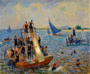 8758 William James Glackens The Raft 1915