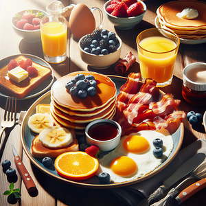 American breakfast 9