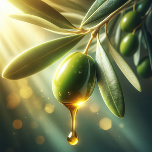 Olive oil on branch food 28