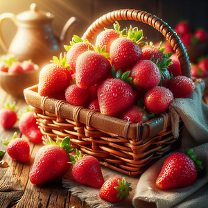 Strawberries studio lighting 2