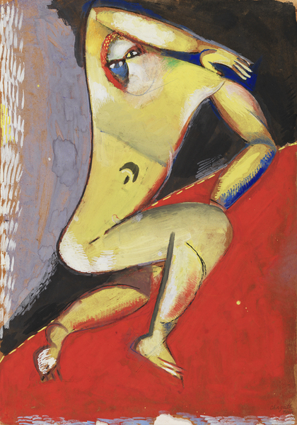 1786 Marc Chagall desnudo by artvi