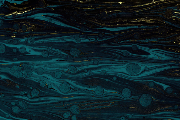 7747 marbled paint pattern background Print