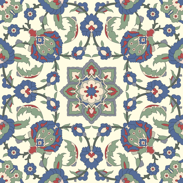8673 Arabesque seamless pattern 02 by artvi