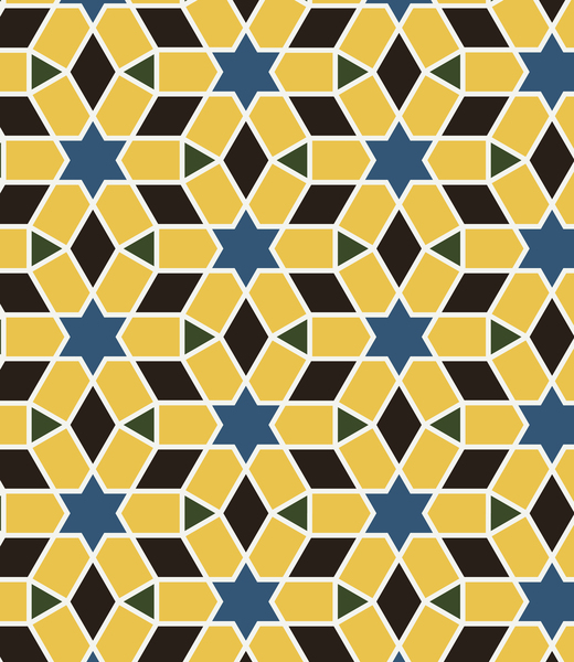 8679 Arabesque seamless pattern 08 Print