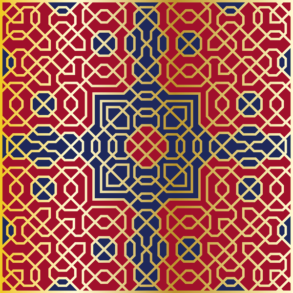 8680 Arabesque seamless pattern 09 by artvi