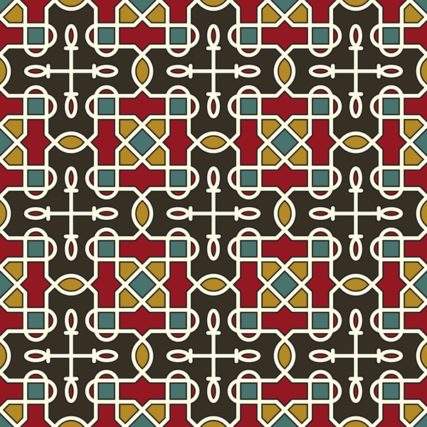 8683 Arabesque seamless pattern 12 by artvi