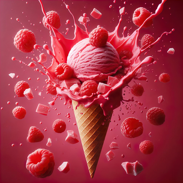 Strawberry ice cream chocolate vanilla various ic 1717277196.3454 Print