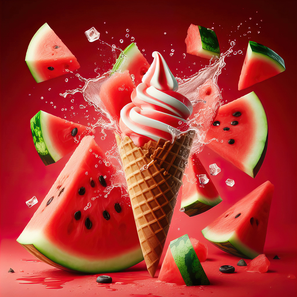 Strawberry ice cream chocolate vanilla various ic 1717277198.7794 Print