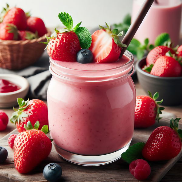 Strawberry milkshake 31 Print