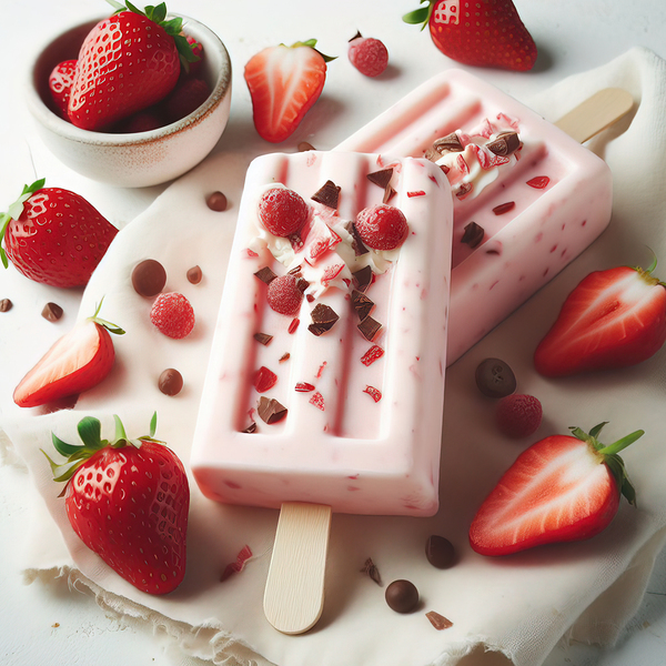 Strawberry pineapple ice cream 11 Print