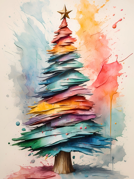 Christmas tree Print