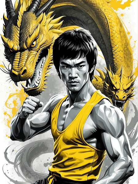 Bruce Lee Print