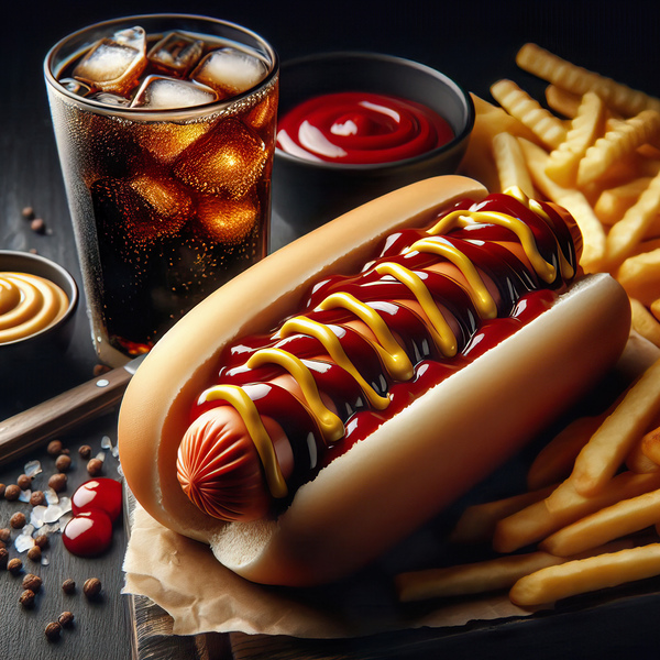 hot dog fast fat american meat food sausage hot b 1714338577.824 Print