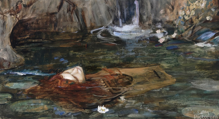 5711 John William Waterhouse by artvi Wall Art