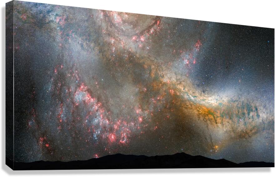 hubble telescope high definition image 01 5 Canvas Print