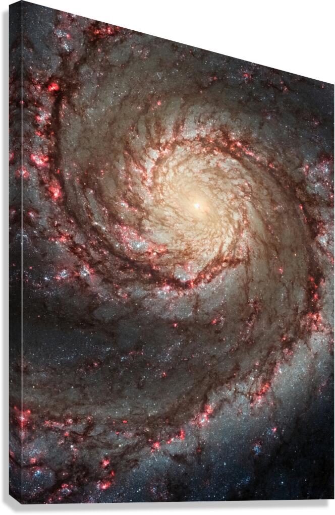 hubble telescope high definition image 01 3 Canvas Print